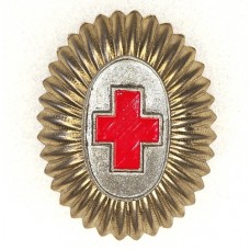 Кокарда на головной убор военных чиновников медицинской службы Русской Императорской Армии